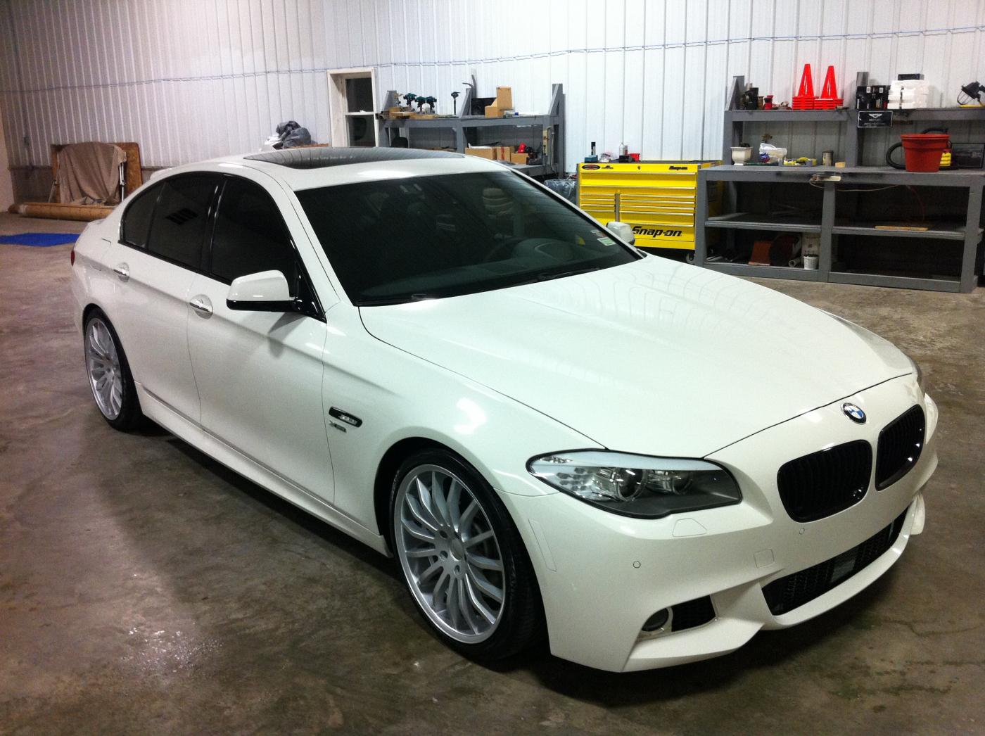 Giovanna Martuni Silver r20 on BMW 550 F10